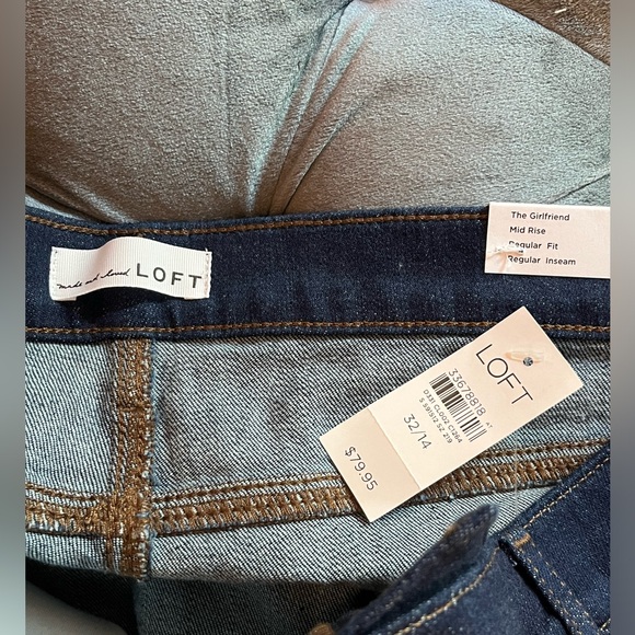 LOFT Jeans Girlfriend SZ 32 - Picture 4 of 7